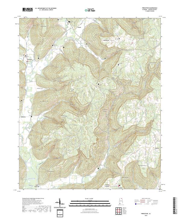 USGS Topographic Map – Princeton