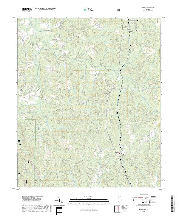 USGS Topographic Map – Randolph