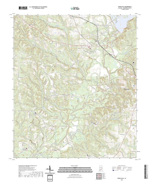 USGS Topographic Map – River Falls