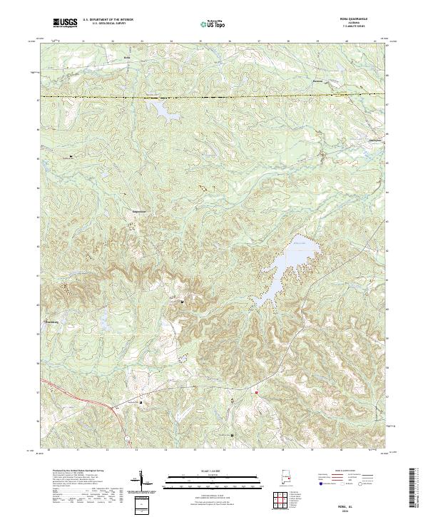 USGS Topographic Map – Roba
