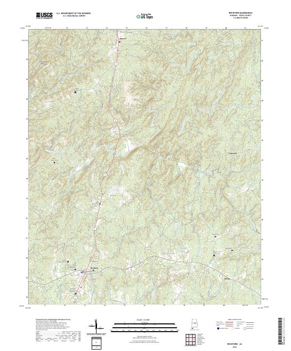 USGS Topographic Map – Rockford