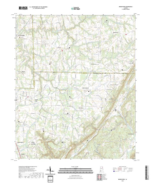 USGS Topographic Map – Rodentown