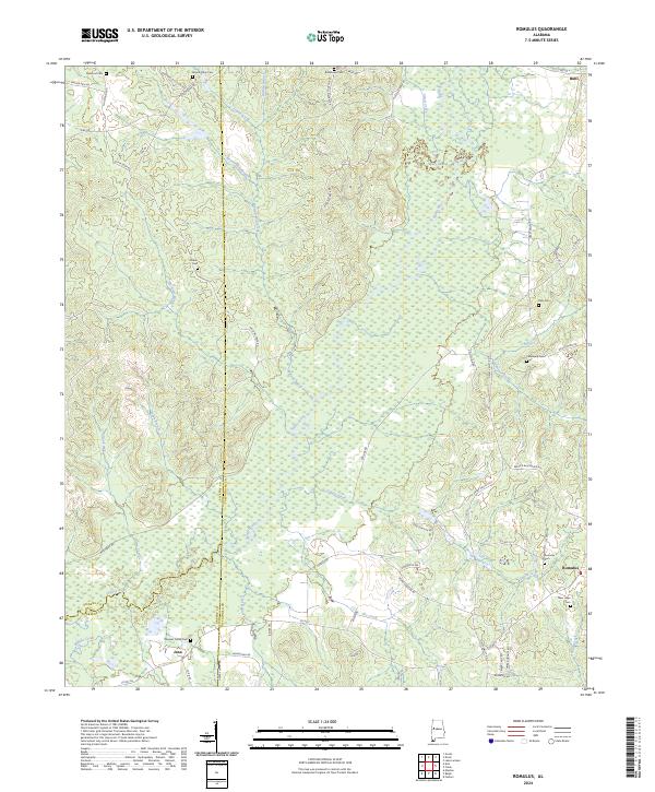 USGS Topographic Map – Romulus