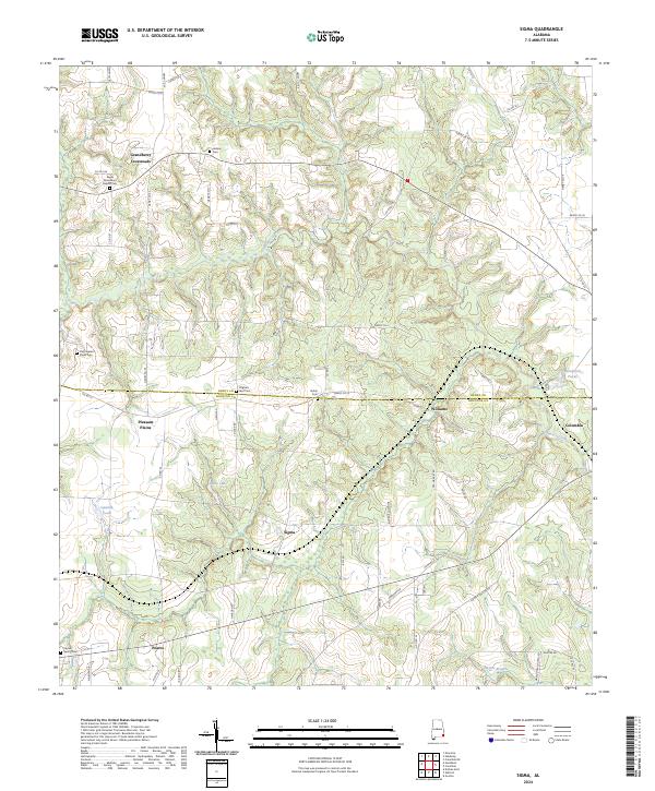 USGS Topographic Map – Sigma