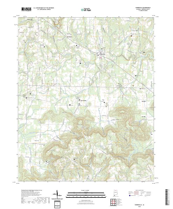 USGS Topographic Map – Somerville
