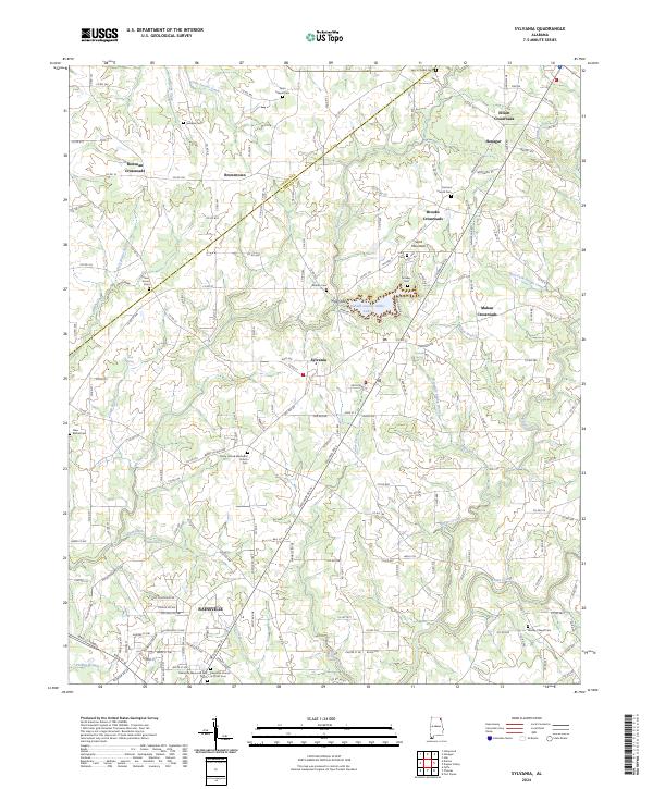 USGS Topographic Map – Sylvania