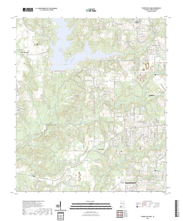 USGS Topographic Map – Tanner Williams