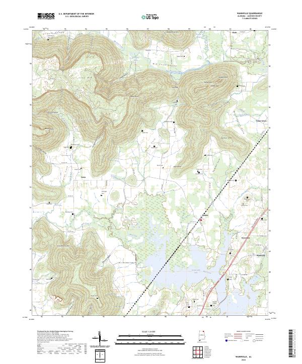 USGS Topographic Map – Wannville