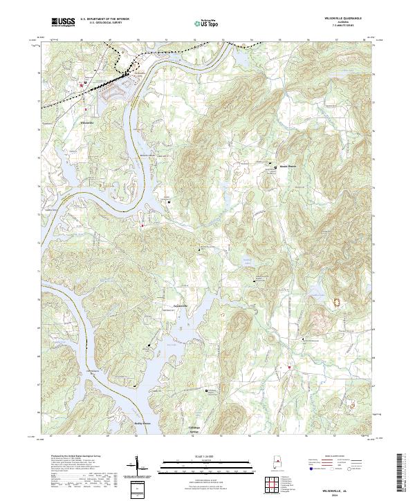 USGS Topographic Map – Wilsonville