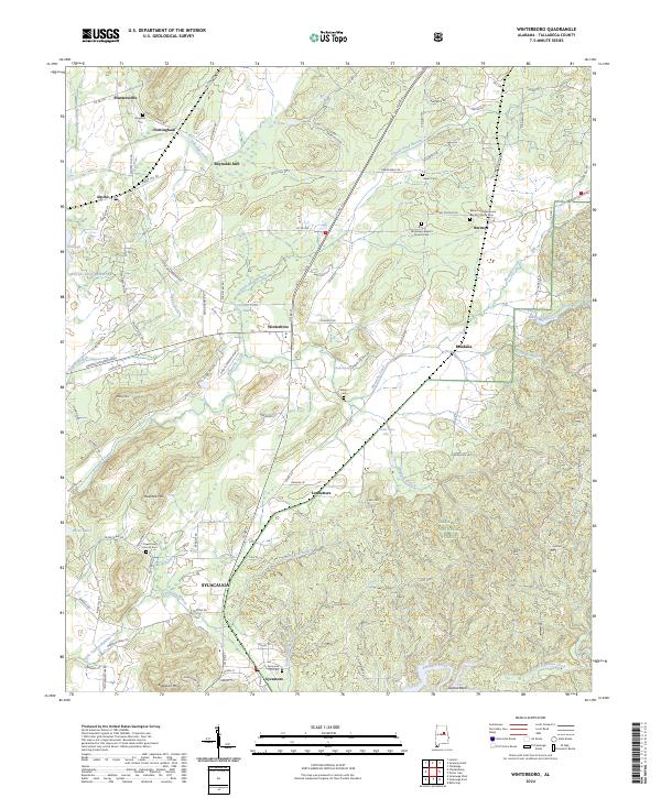 USGS Topographic Map – Winterboro