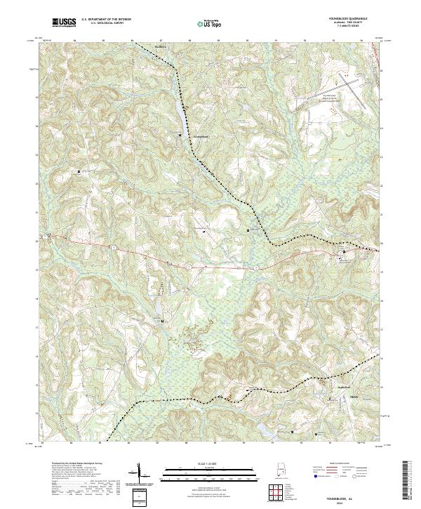 USGS Topographic Map – Youngblood