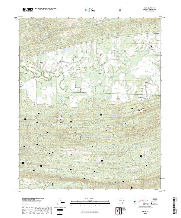 USGS Topographic Map – Aplin