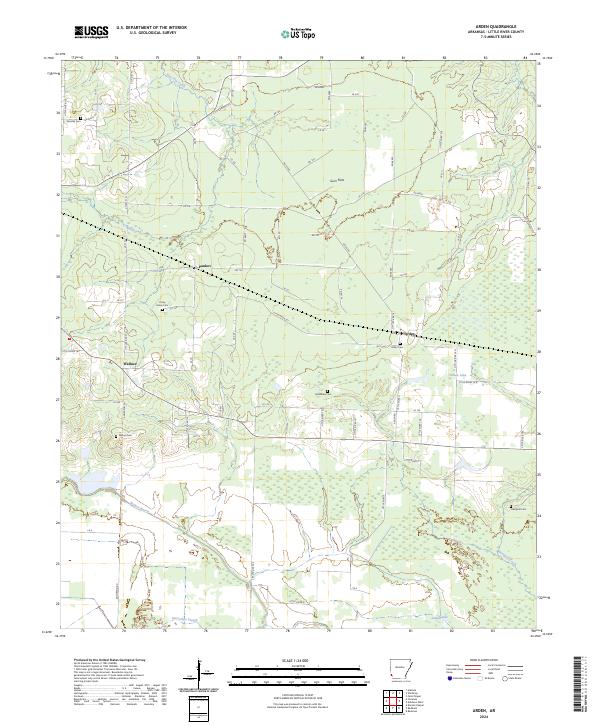 USGS Topographic Map – Arden