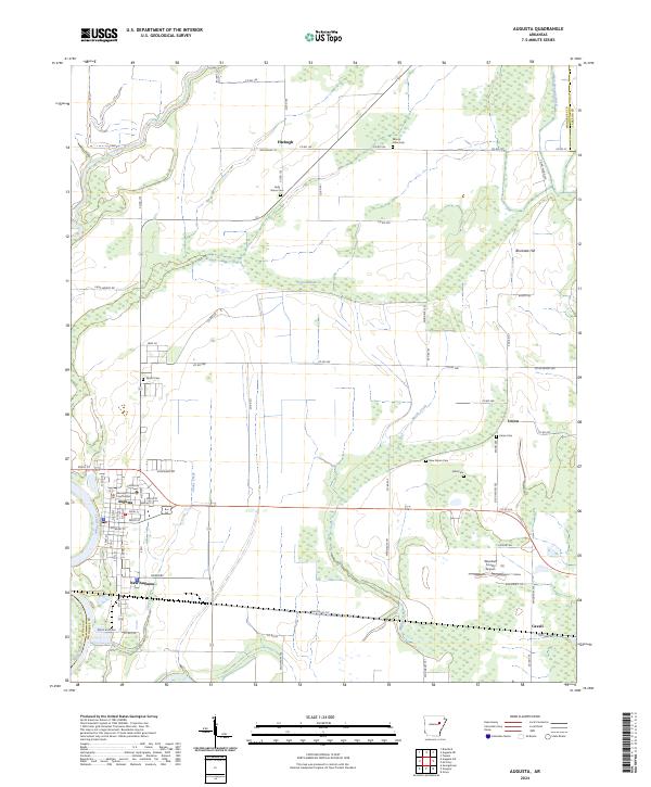 USGS Topographic Map – Augusta