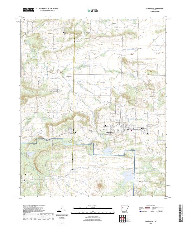 USGS Topographic Map – Charleston