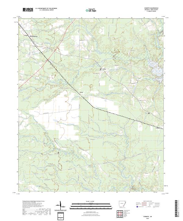 USGS Topographic Map – Cominto