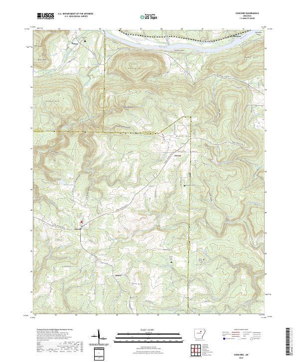 USGS Topographic Map – Concord
