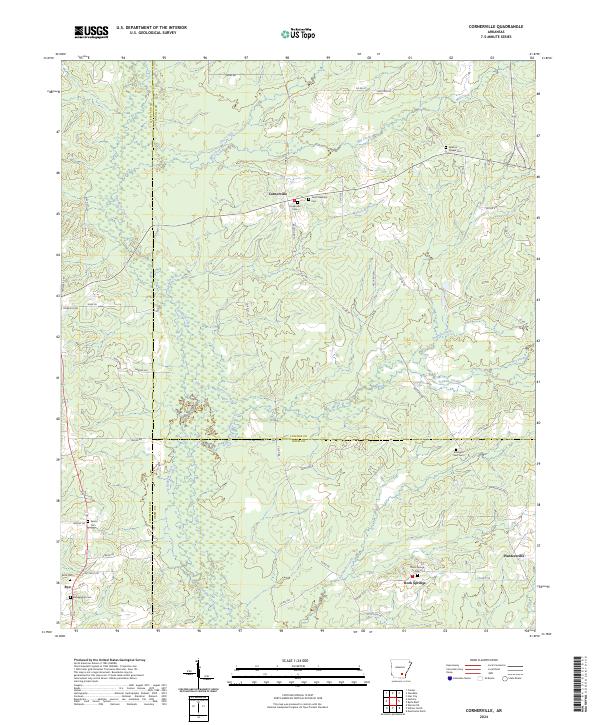 USGS Topographic Map – Cornerville