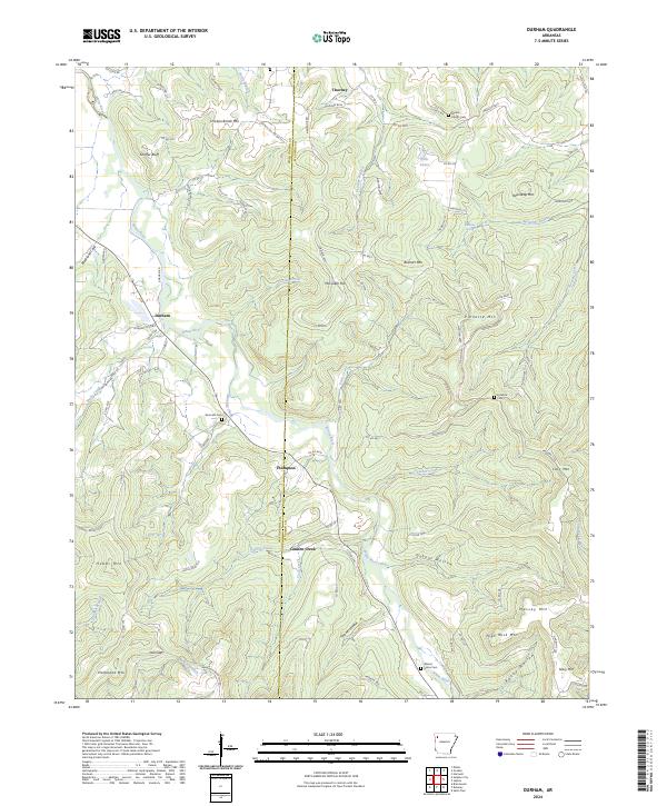 USGS Topographic Map – Durham