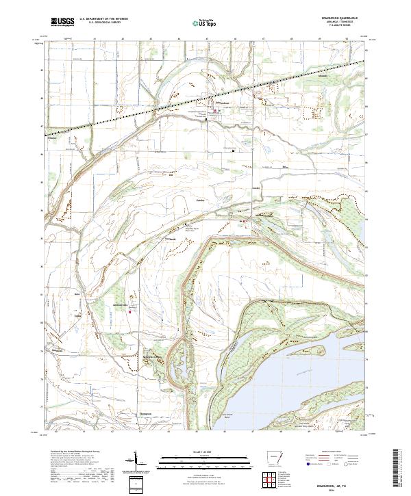 USGS Topographic Map – Edmondson