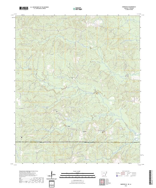 USGS Topographic Map – Emerson SE