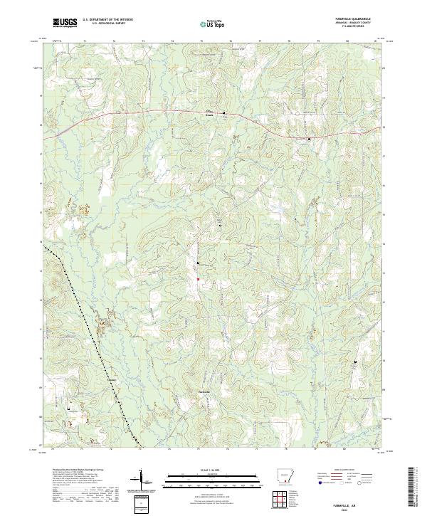 USGS Topographic Map – Farmville