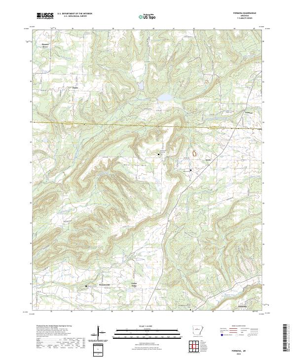 USGS Topographic Map – Formosa
