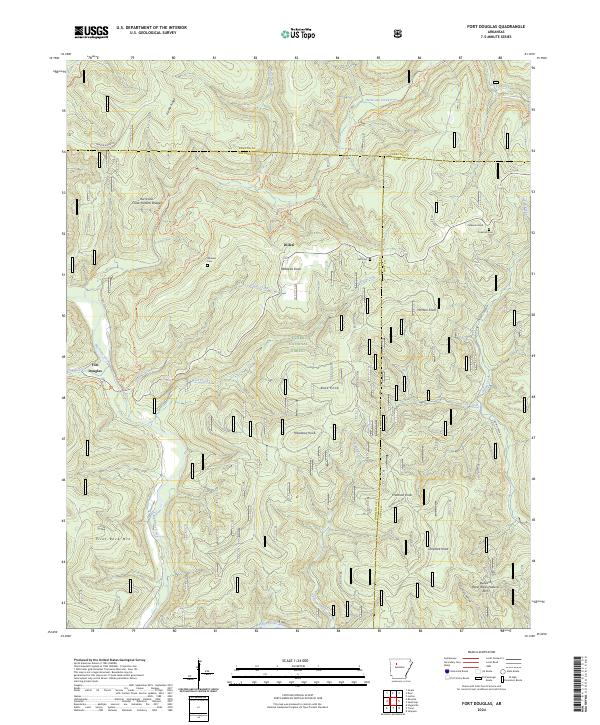 USGS Topographic Map – Fort Douglas