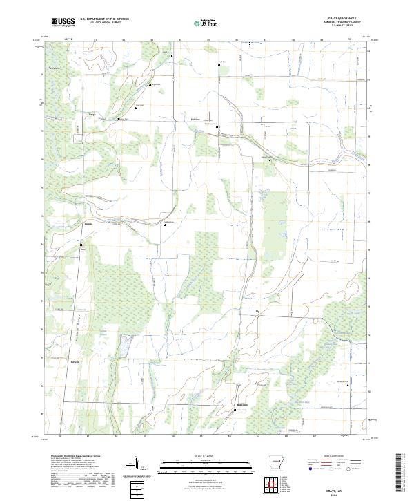 USGS Topographic Map – Grays