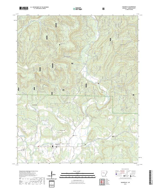 USGS Topographic Map – Hagarville
