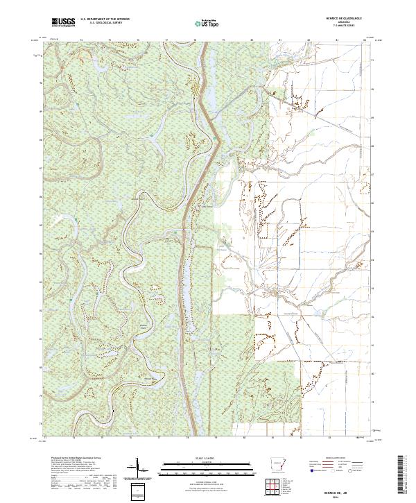 USGS Topographic Map – Henrico NE