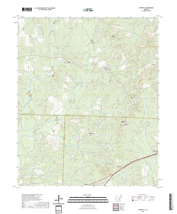 USGS Topographic Map – Hopeville