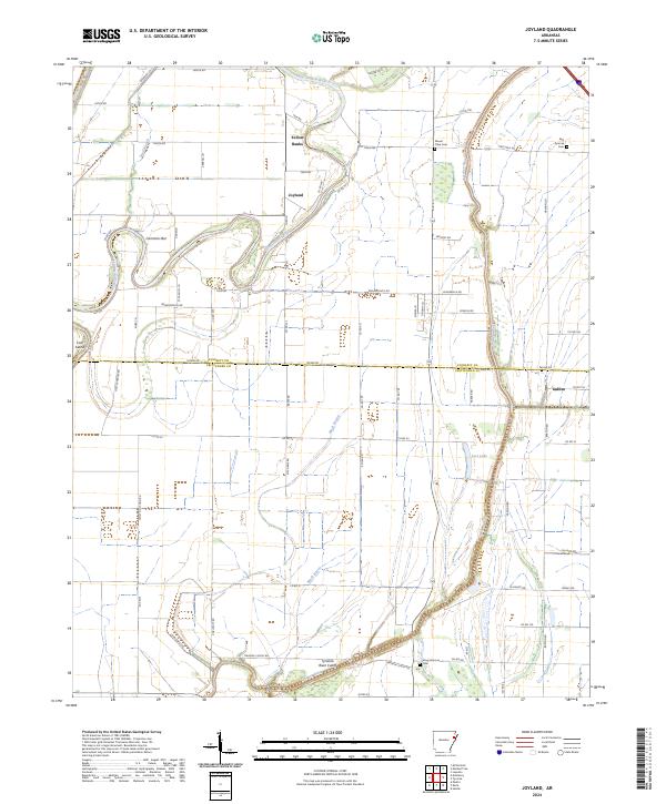 USGS Topographic Map – Joyland