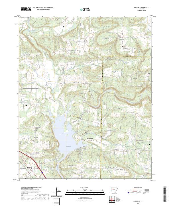 USGS Topographic Map – Knoxville