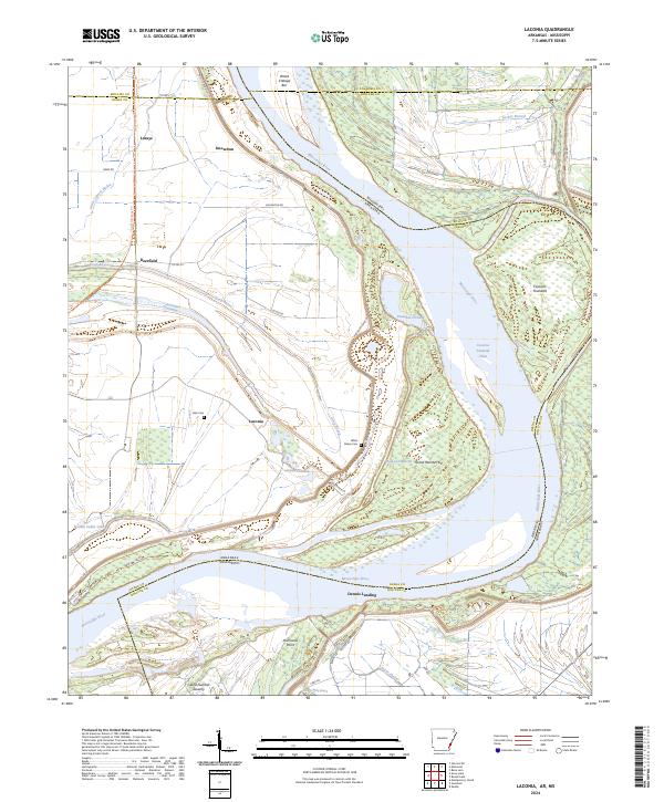 USGS Topographic Map – Laconia
