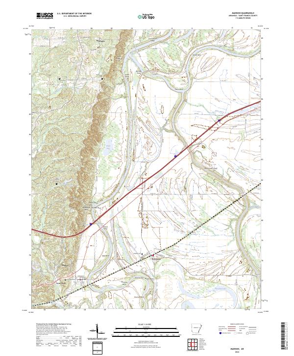 USGS Topographic Map – Madison