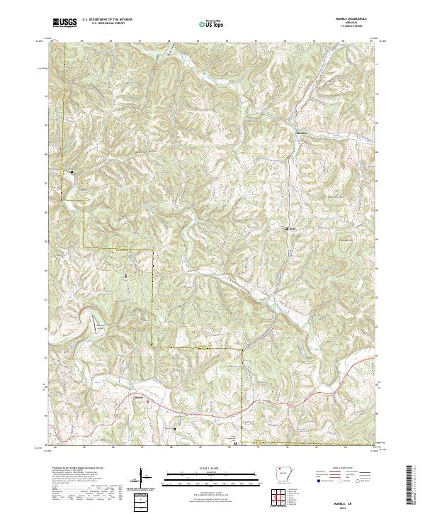 USGS Topographic Map – Marble