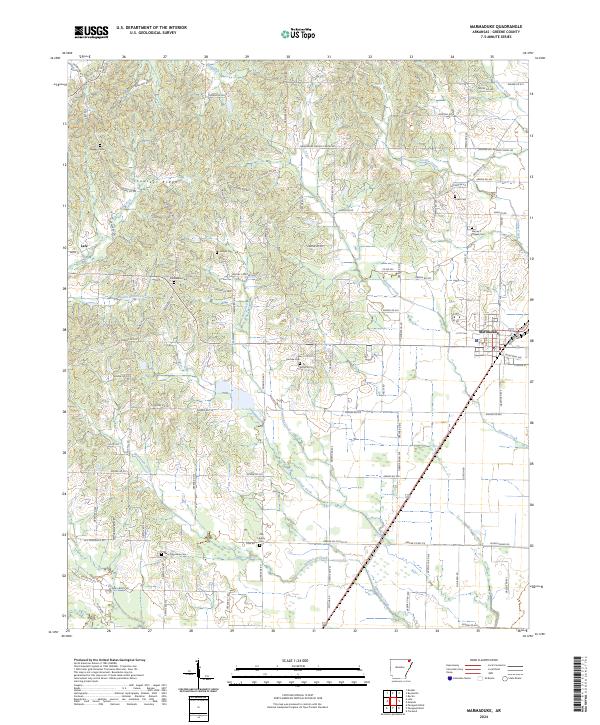 USGS Topographic Map – Marmaduke