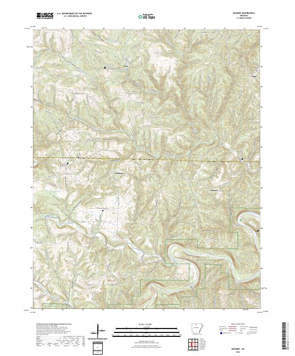 USGS Topographic Map – Maumee