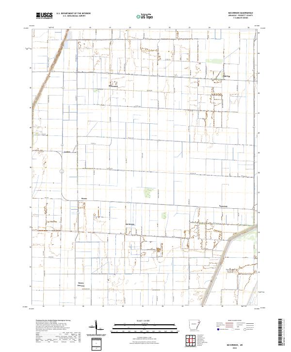 USGS Topographic Map – McCormick