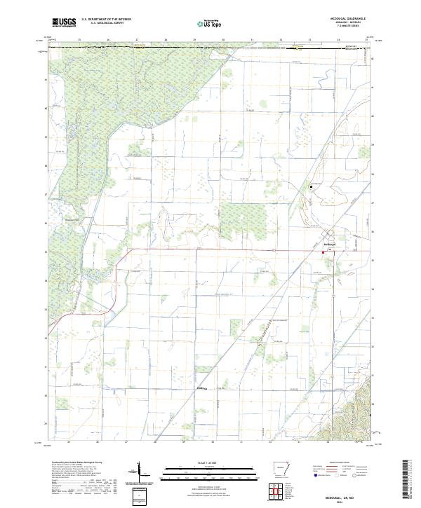 USGS Topographic Map – McDougal