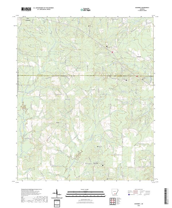 USGS Topographic Map – McKinney