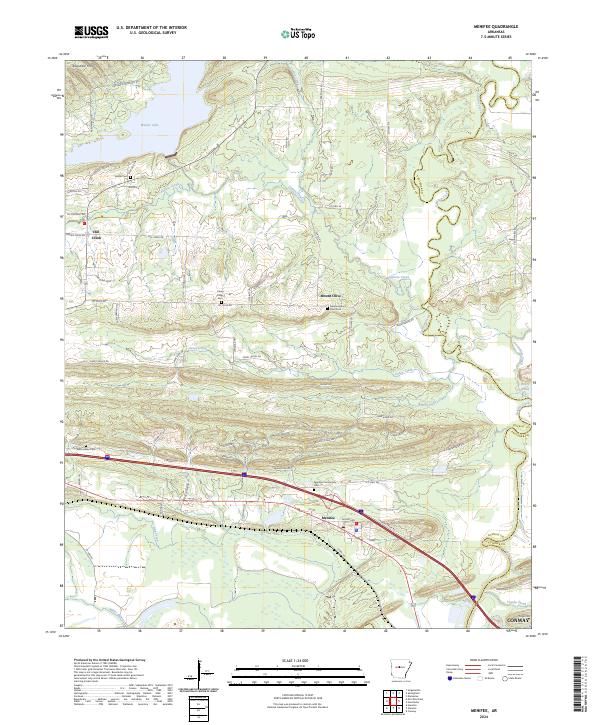 USGS Topographic Map – Menifee