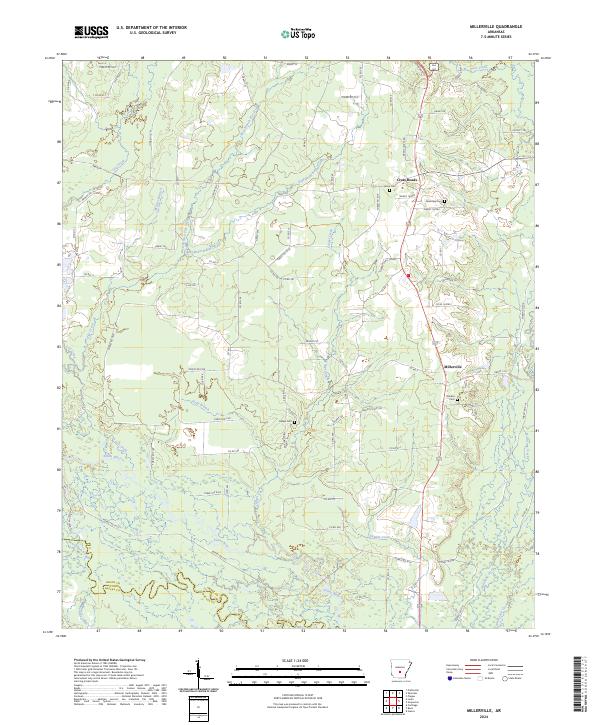 USGS Topographic Map – Millerville
