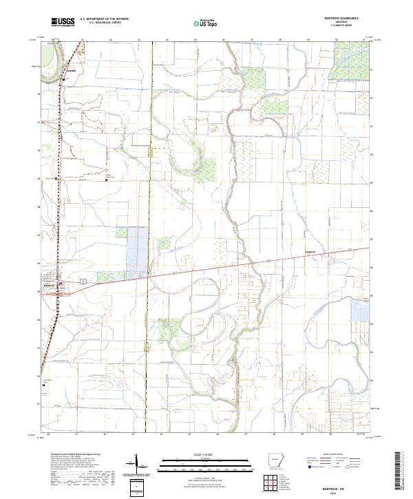 USGS Topographic Map – Montrose