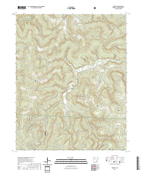 USGS Topographic Map – Murray