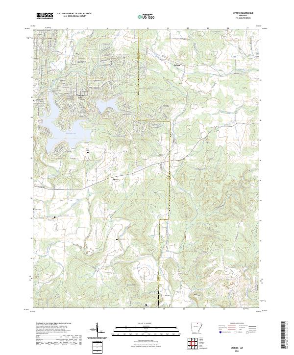 USGS Topographic Map – Myron