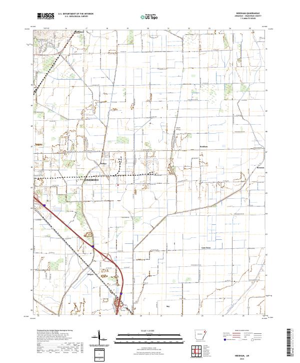 USGS Topographic Map – Needham