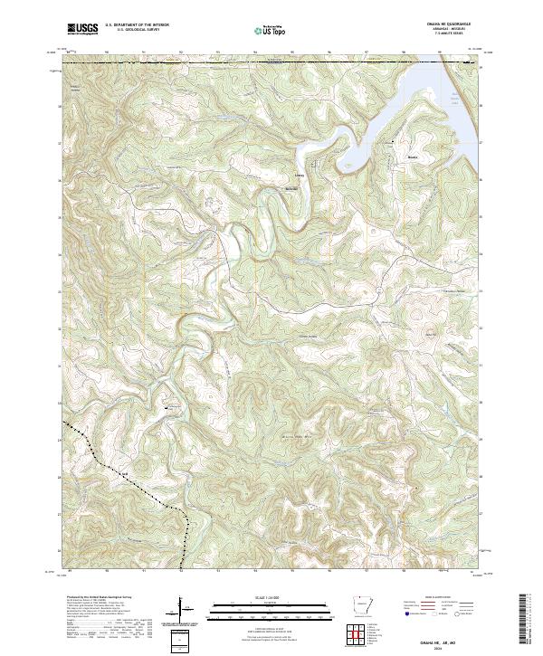 USGS Topographic Map – Omaha NE