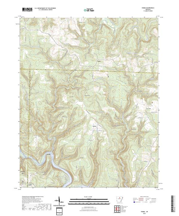 USGS Topographic Map – Parma